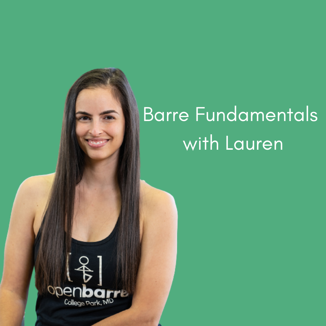 12.1.2021 Warm up with Lauren Barre Fundamentals