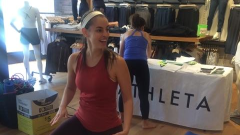 Barre Booty Class Warm Up with Lauren