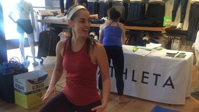 Barre Booty Class (part 1) with Lauren