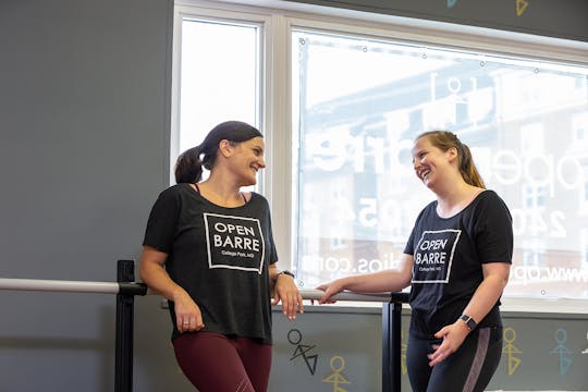 Stretch with Danielle + Anna (Barre E...