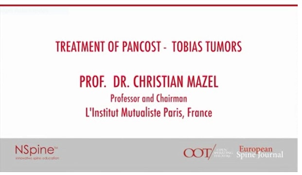 Treatment of pancost - tobias tumors