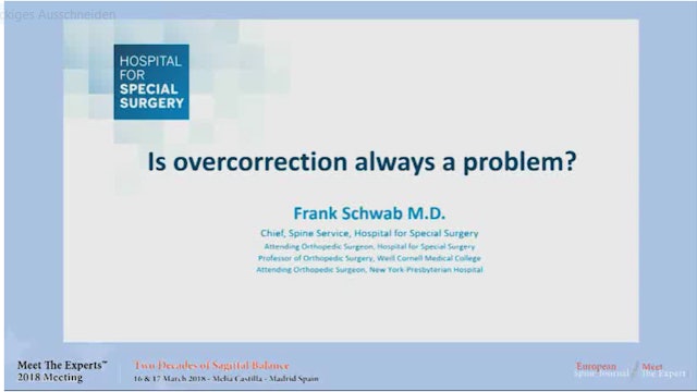 Is overcorrection always a problem?