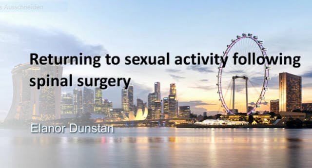 Returning to sexual activity followin...