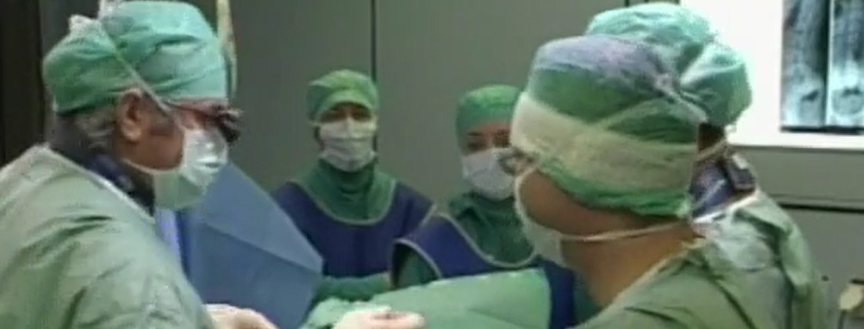 Surgery of a sacral malformation in a Klippel-Feil syndrome