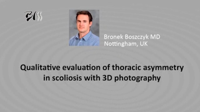 Qualitative evaluation of thoracic asymmetry in scoliosis with 3D photography