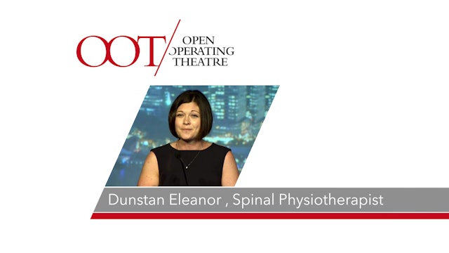 Dunstan Eleanor , Spinal Physiotherapist