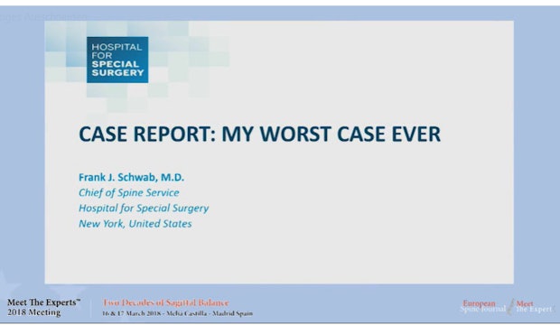 My worst case ever; case report
