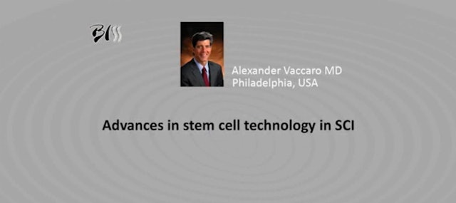 Advances in stem cell technology in SCI