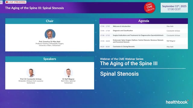 The Aging of the Spine III: Spinal St...