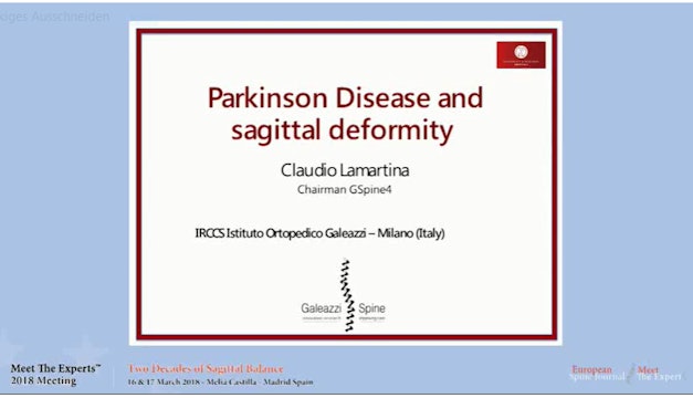 Parkinson disease and sagittal deformity