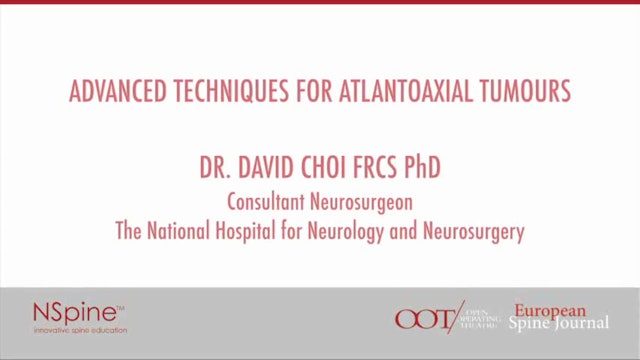 Advanced techniques for atlantoaxial tumors