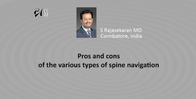Pros and cons of the various types of spine navigation