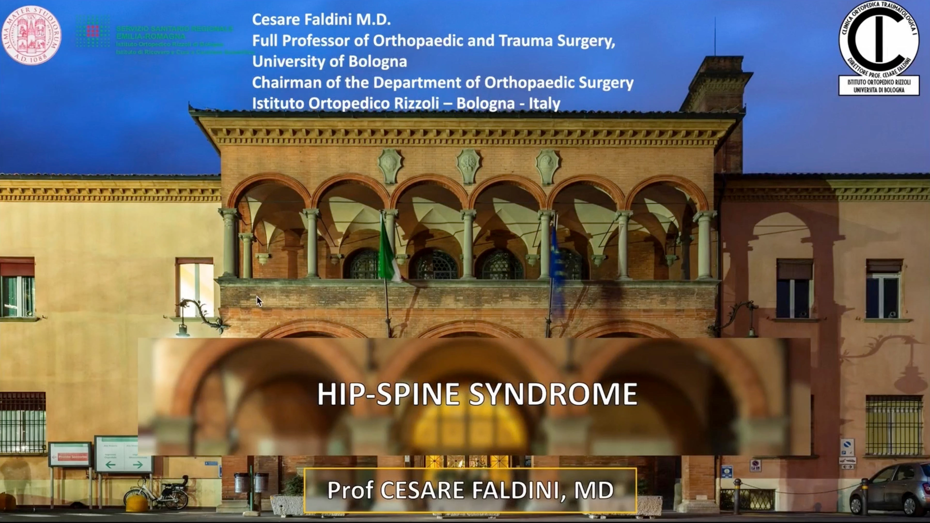Hip-Spine Syndrome: The point of view of the spine surgeon