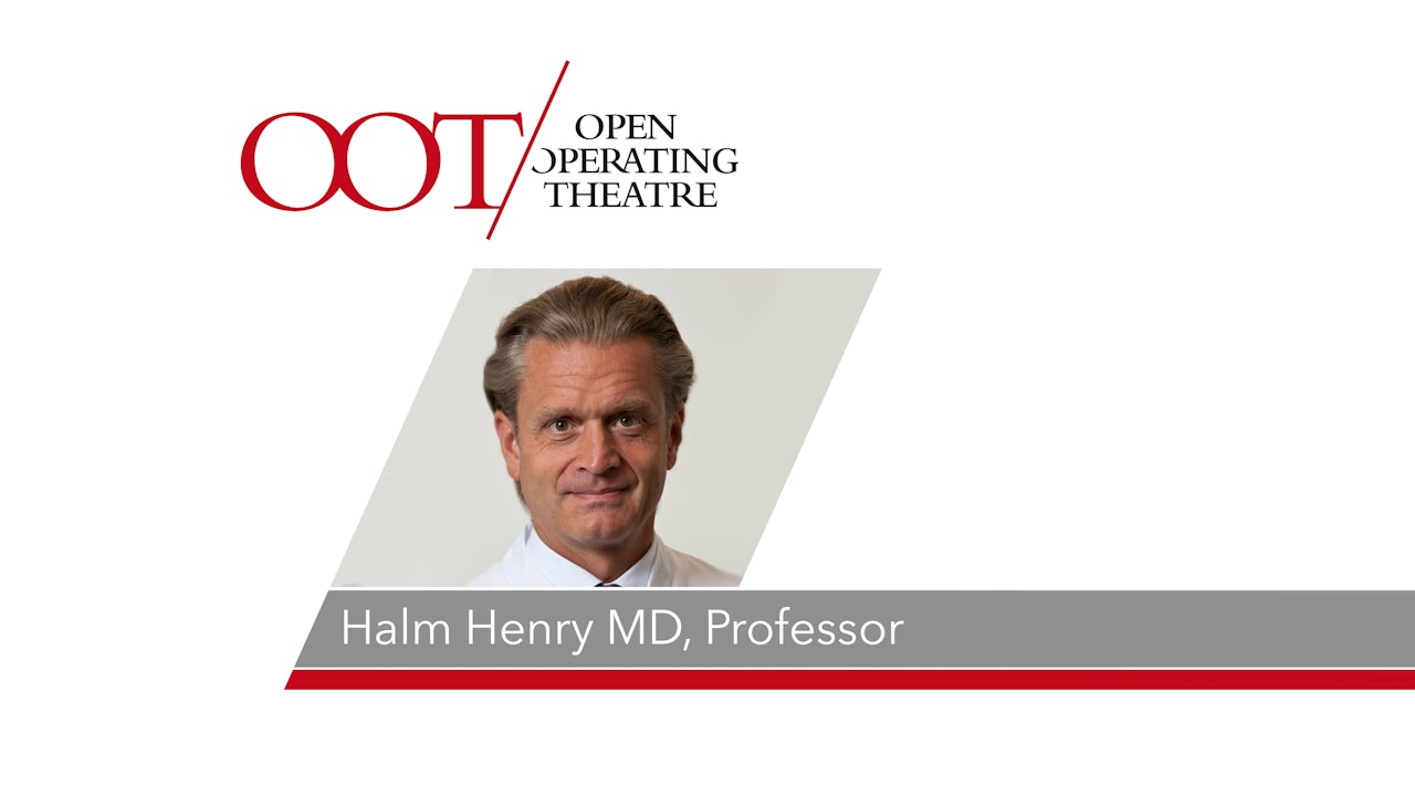 Halm Henry MD, Professor