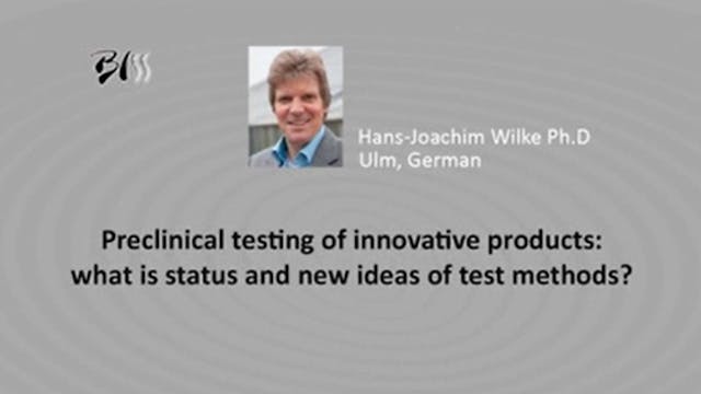 Preclinical testing of innovative pro...