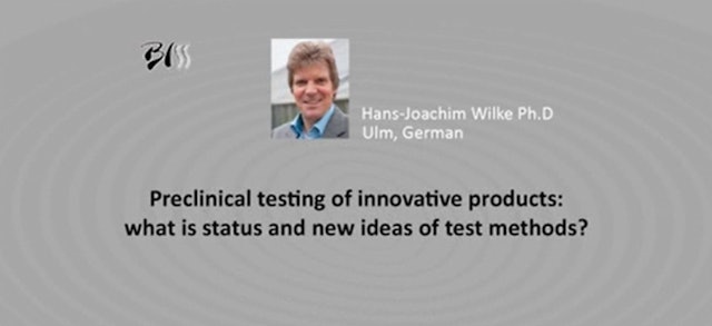 Preclinical testing of innovative products.