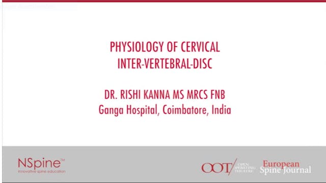Physiology of cervical inter-vertebra...