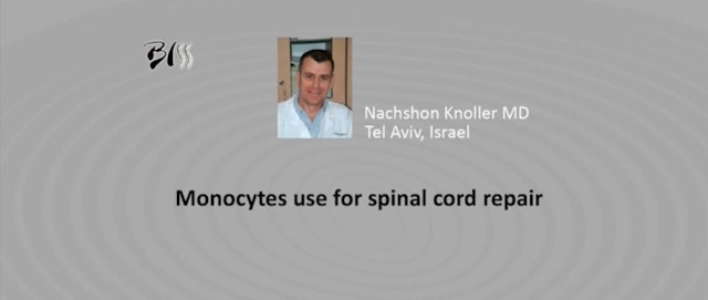 Monocytes use for spinal cord repair