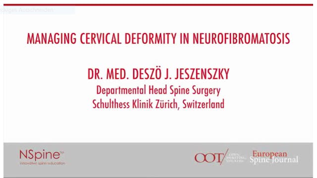 Managing cervical deformity in neurof...
