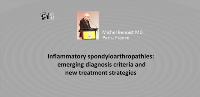 Inflammatory spondyloarthropathies