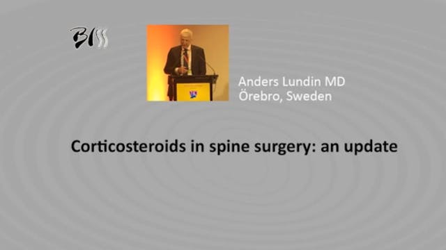 Corticosteroids in spine surgery: an ...