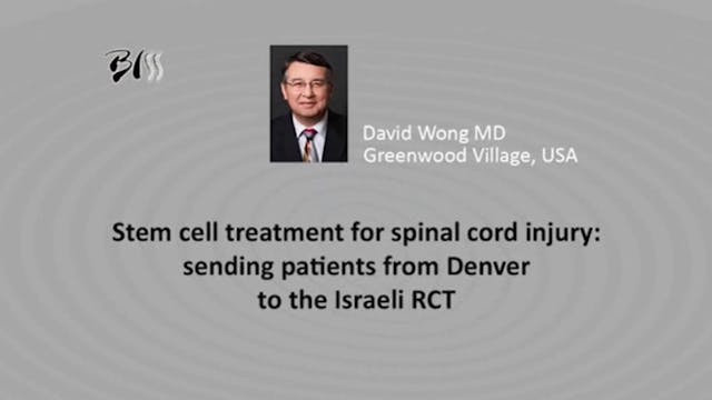 Stem cell treatment for spinal cord i...