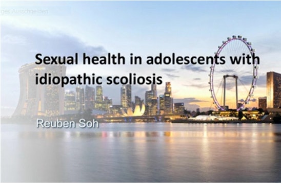Sexual health in adolescents with idiopathic scoliosis