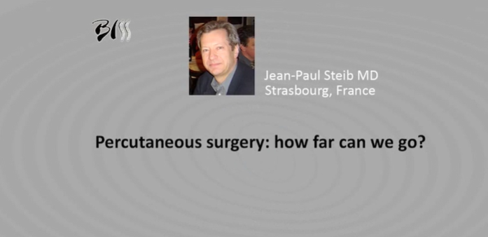 Percutaneous surgery: how far can we go?
