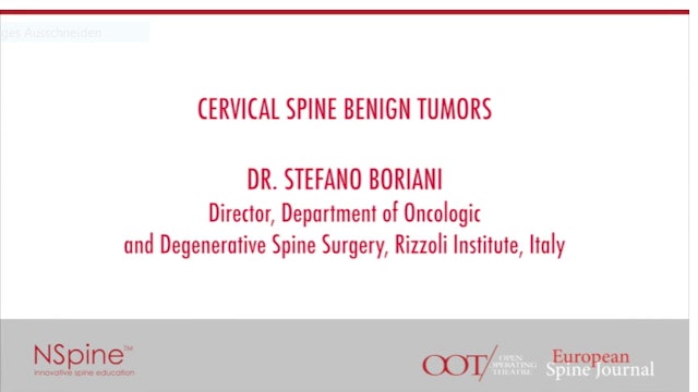 Cervical spine benign tumors