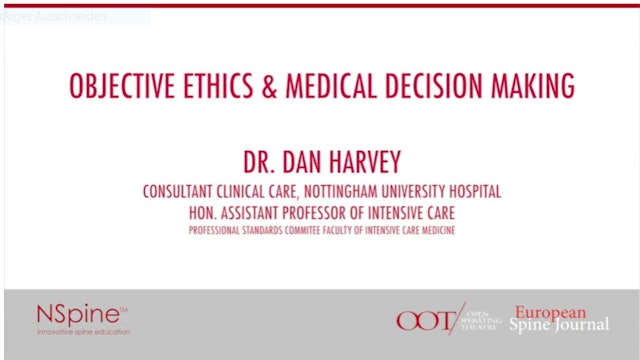 Objective ethics & medical decision making