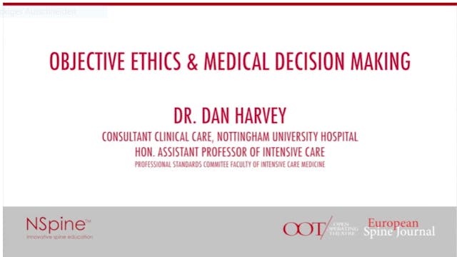 Objective ethics & medical decision m...