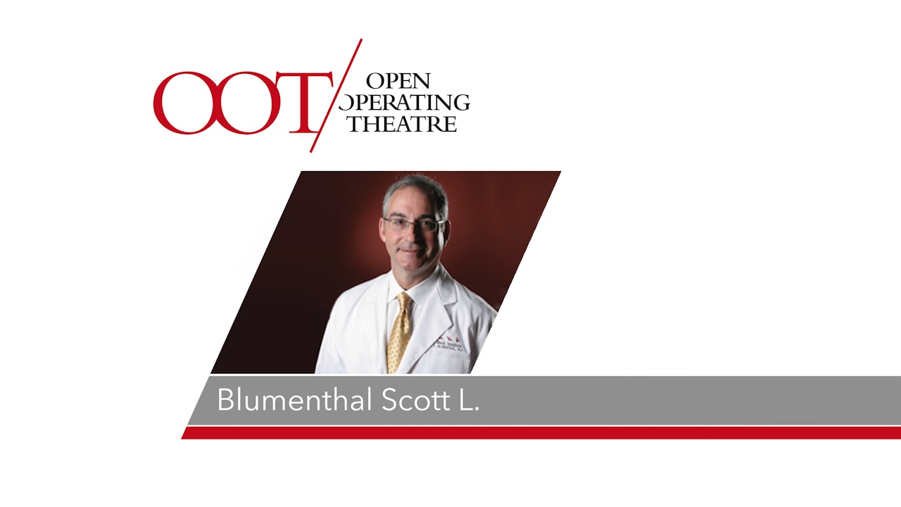 Blumenthal Scott L. MD, Professor