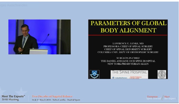 Parameters of global body alignment