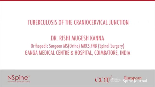 Tuberculosis of the craniocervical ju...