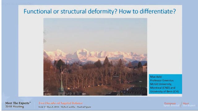 Functional or structional deformity? ...