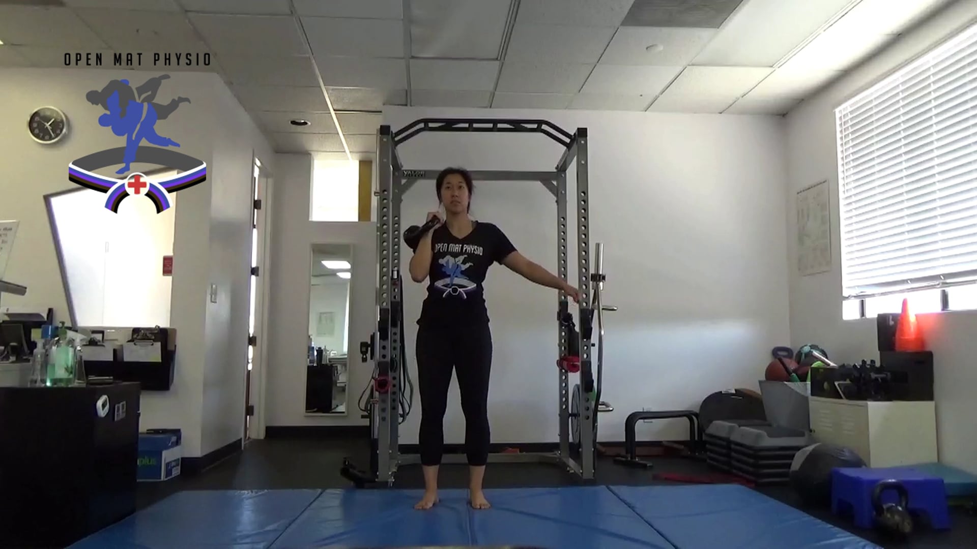 Kettlebell Overhead March