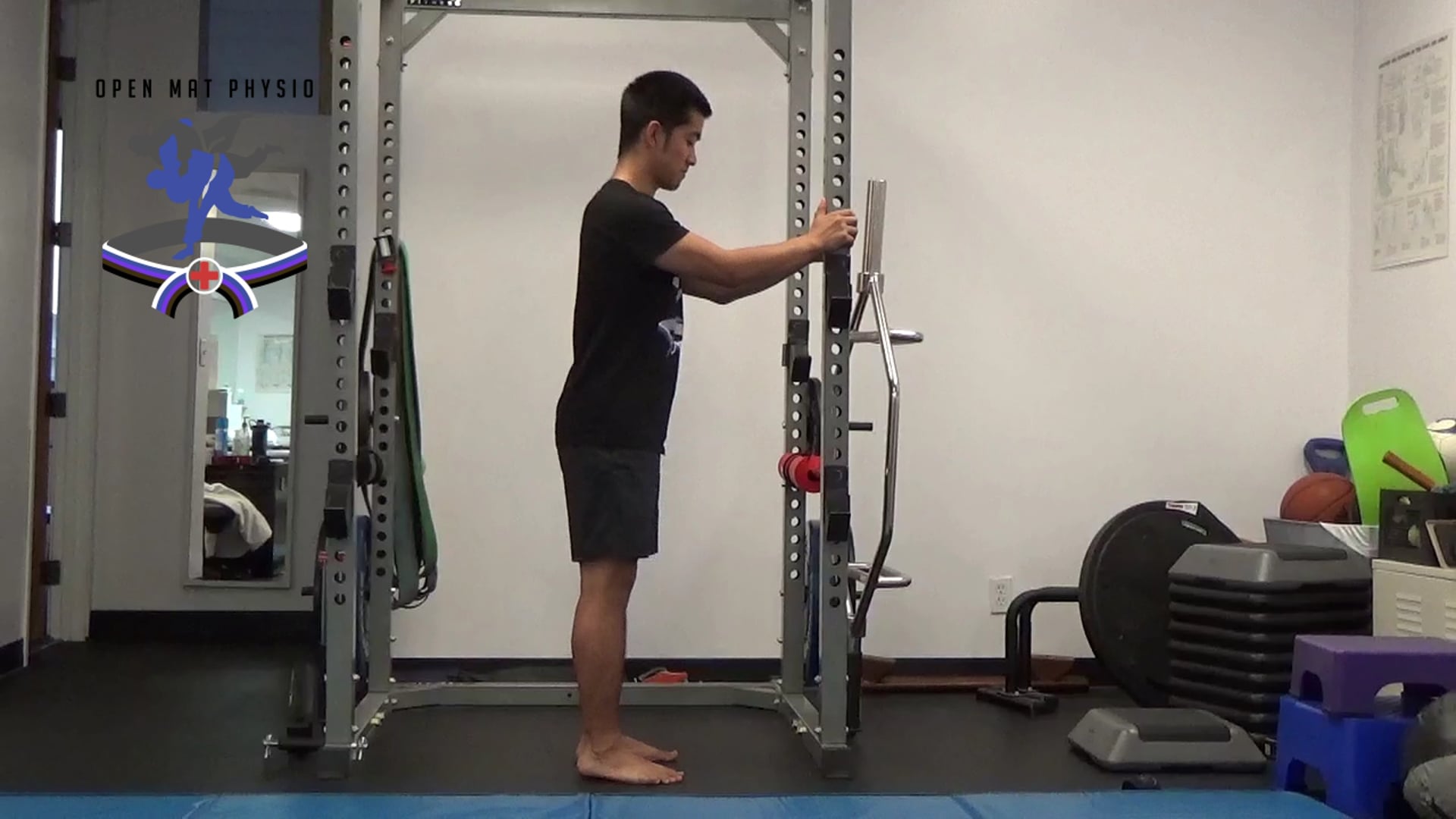 Single Leg Heel Raise Isometric
