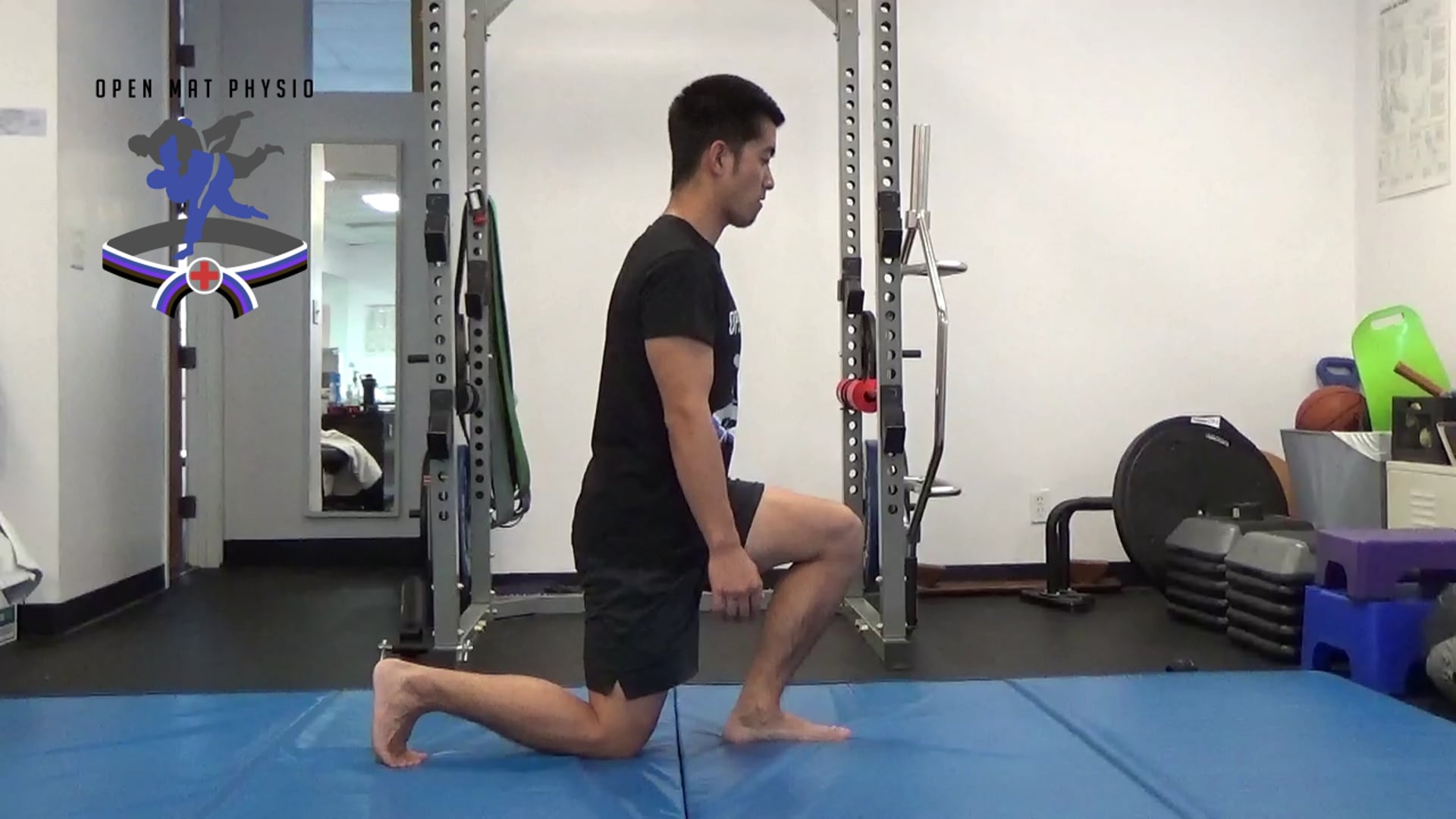 Split Squat Isometric (Lead Leg Bias)