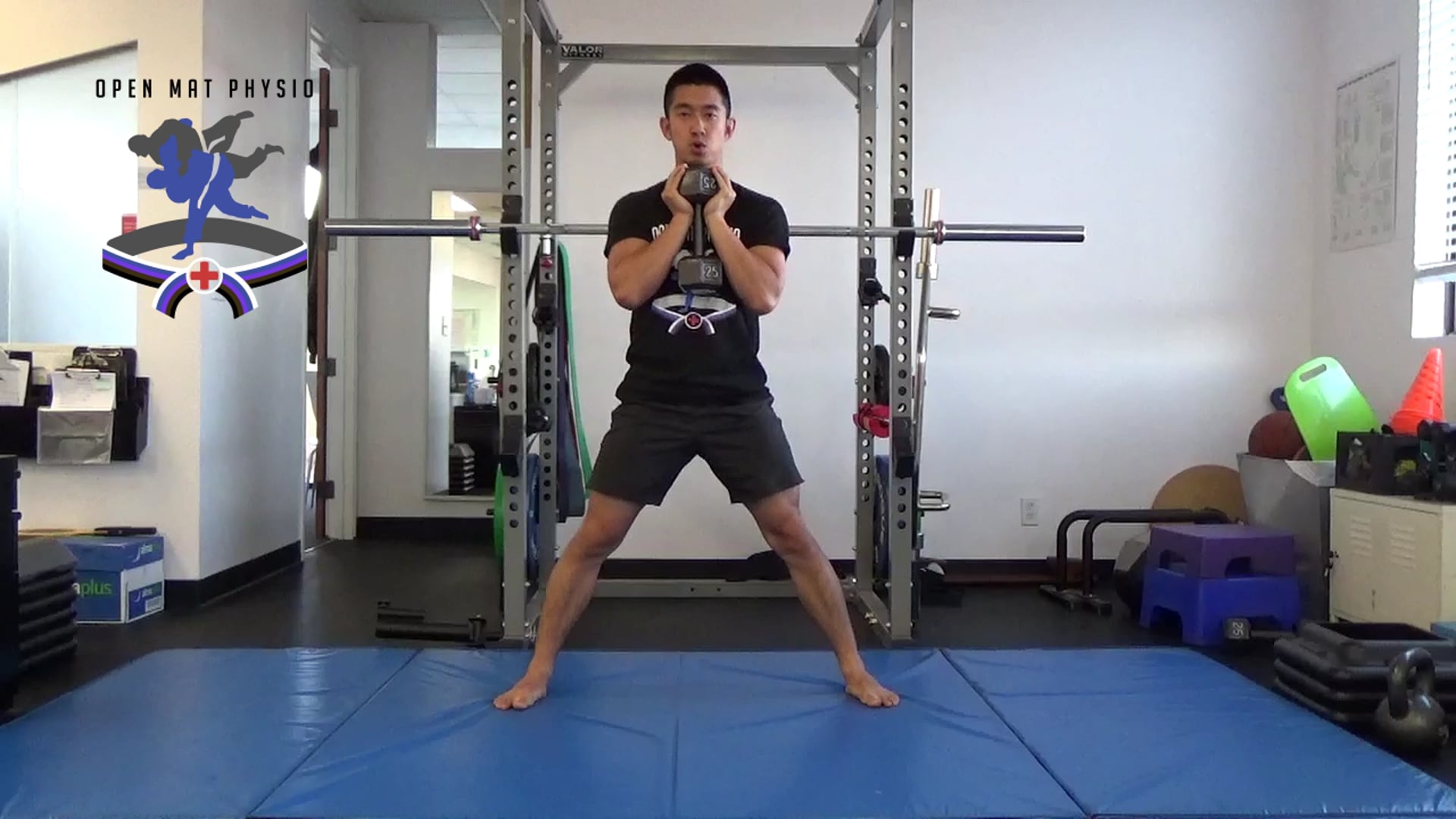 Lateral Squat (Loaded)