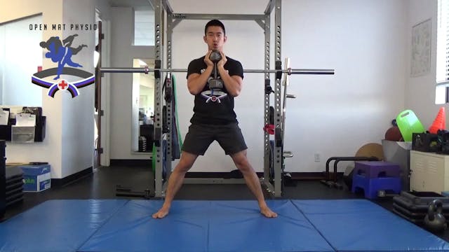 Lateral Squat (Loaded)