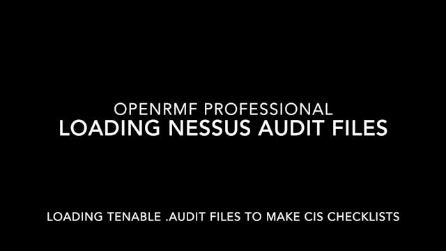 Uploading Audit Files for Checklist T...