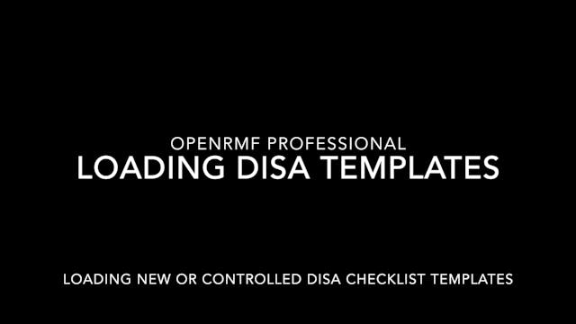v2.13 Loading DISA Templates from Cyb...