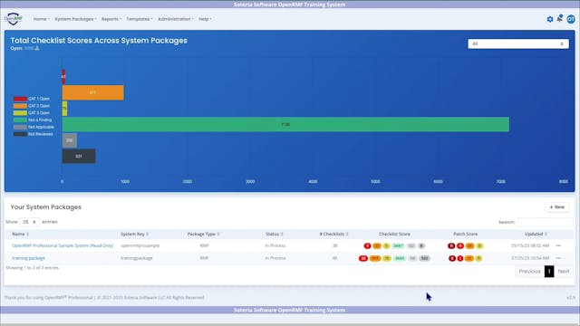 v2.9 Upgrading Checklist Versions - User Training