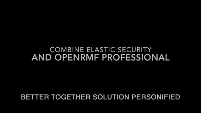 OpenRMF Pro + Elastic SPIs for Continuous ATO