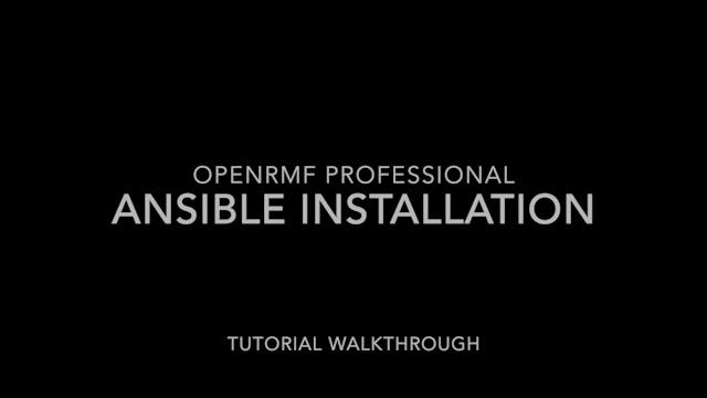 v2.13 OpenRMF Professional Ansible In...