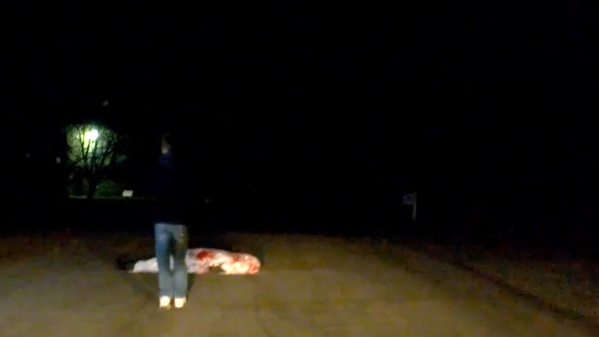 Dead Man in the Road