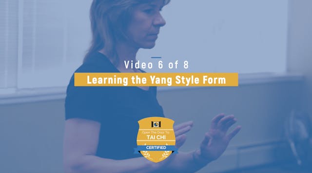 PART 6 - Learning the Yang Style Form 