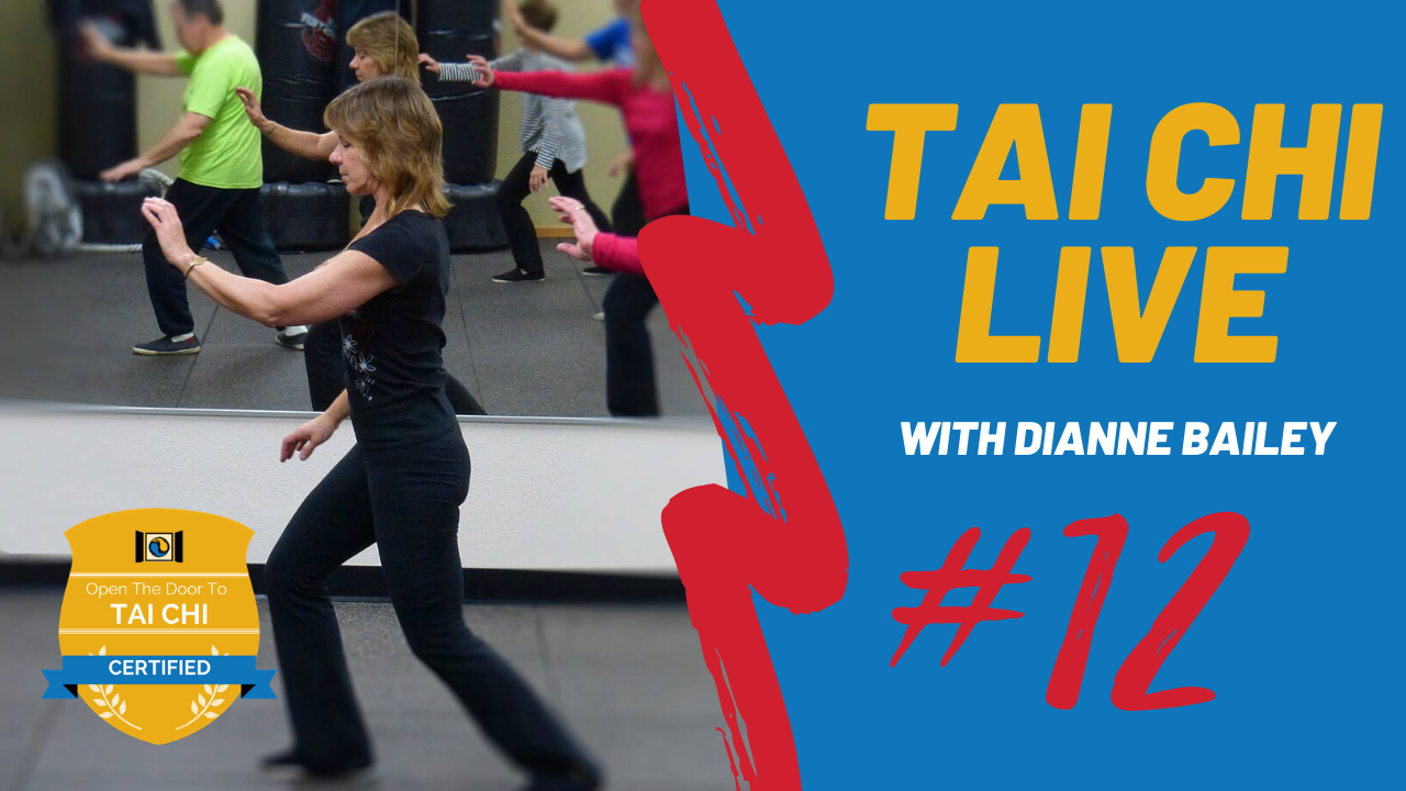Ep. 12 Tai Chi LIVE --- 7 Minutes of Serenity - Modifications