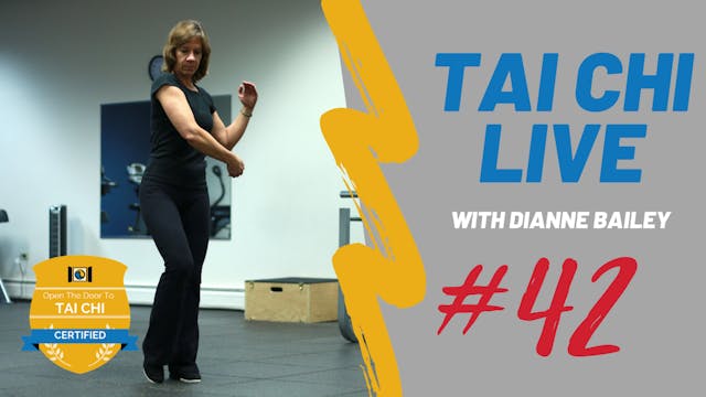 Ep. 42 Tai Chi LIVE --- The Importanc...