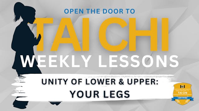 The 7th Essential: Your Legs